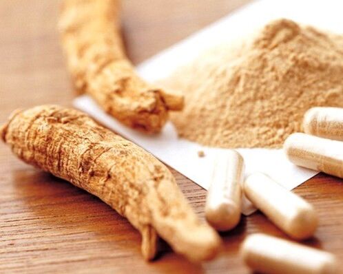 Ginseng root tincture to increase potency