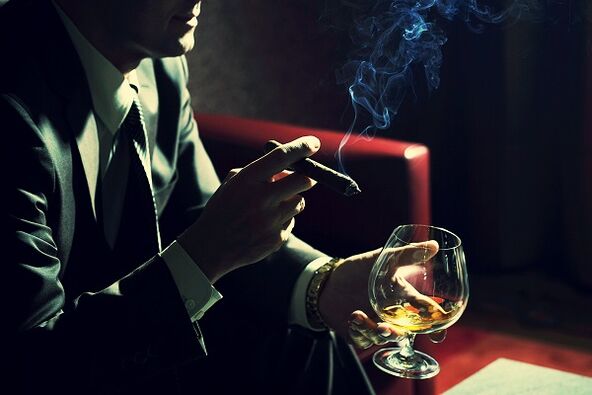 Smoking and alcohol as negative factors for potency